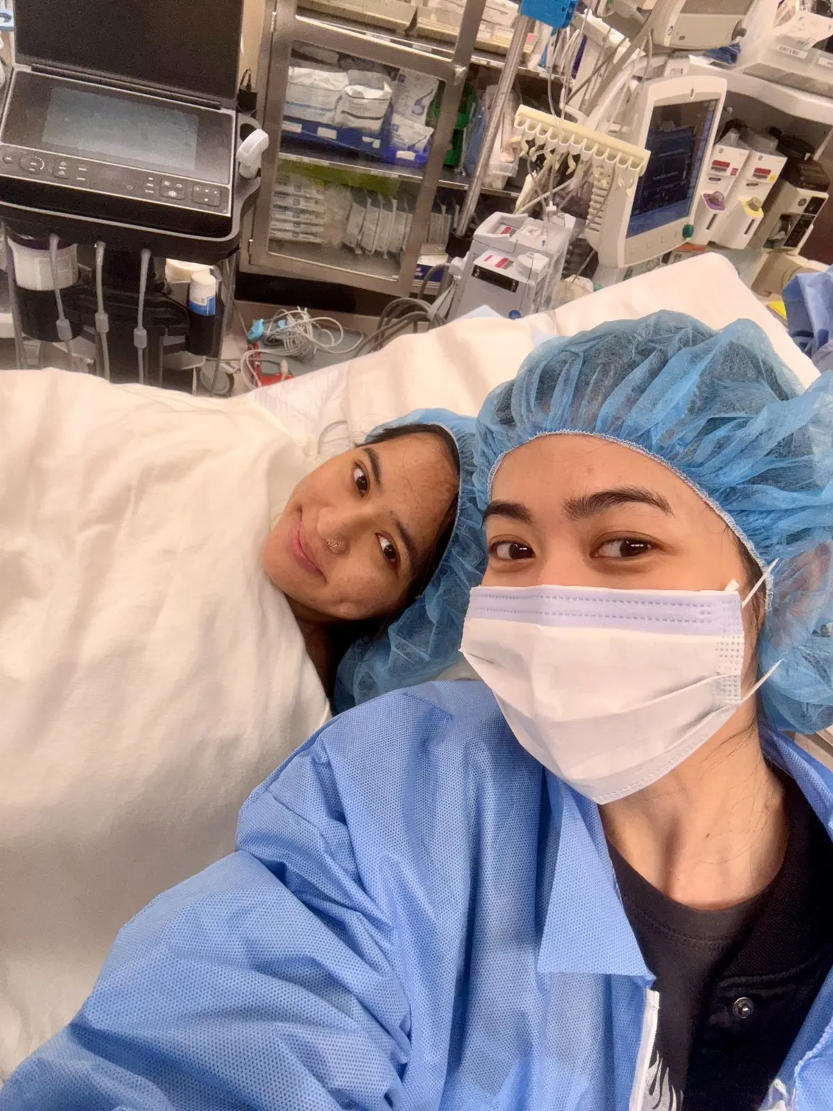 Anne and Vhen during their fertility journey